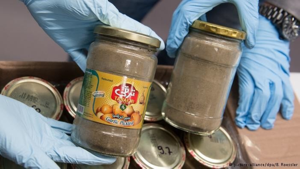 بالصور..ألمانيا تضبط شاحنتي مخدرات إيرانية