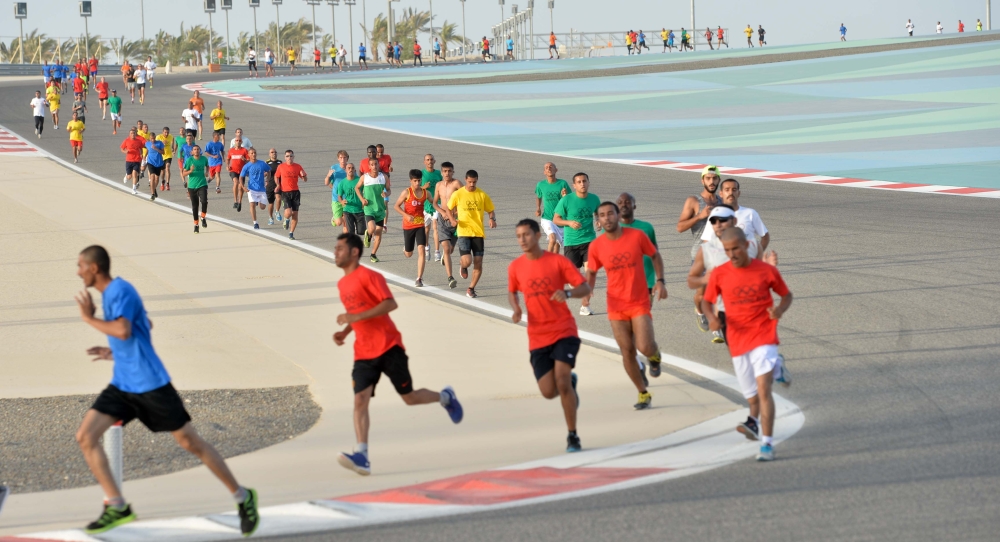 أنشطة رياضية متنوعة تغطي كافة محافظات البحرين