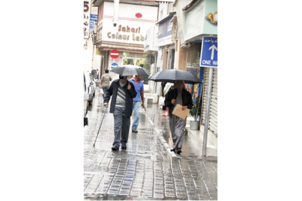 موجة برد تهب على منطقة الخليج العربي