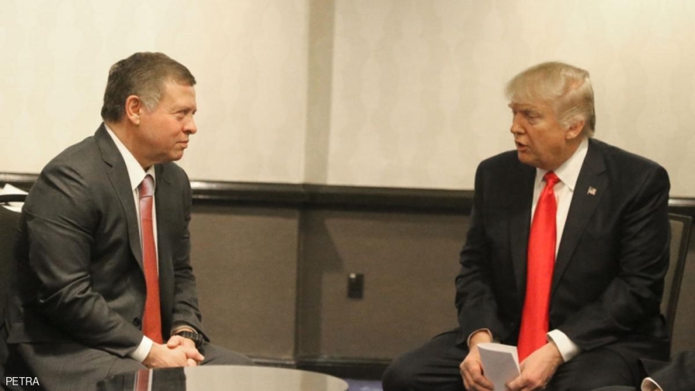 " الأمن والأمان للشعب السوري" في لقاء ترامب والعاهل الأردني