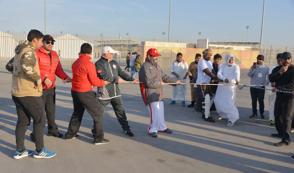 بالصور .. سوق البسطة يحتفل بيوم البحرين الرياضي