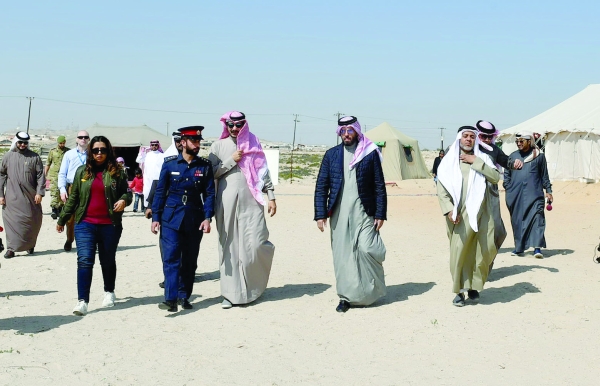 تسليم الفائز للأسبوع الثاني بجائزة ناصر بن حمد لأفضل مخيم