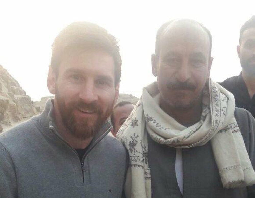 هكذا استقبلت مصر ميسي