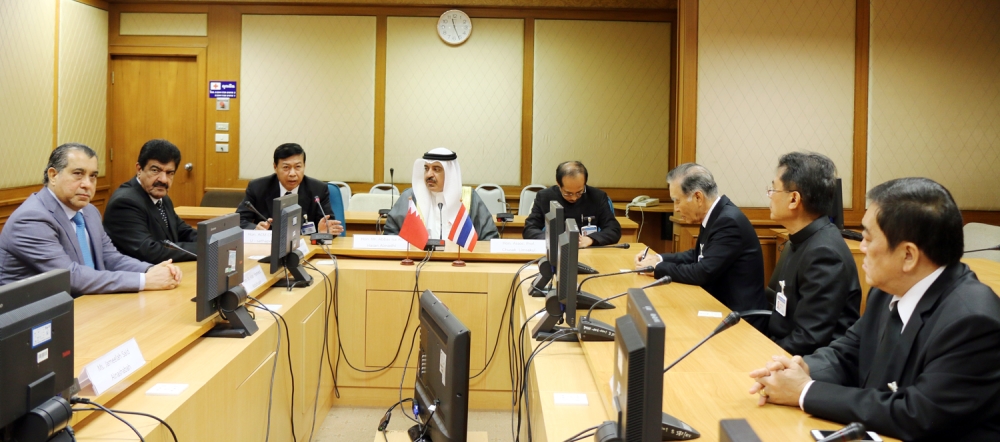 خطط تنسيقية برلمانية لتوسيع التعاون الاقتصادي البحريني التايلندي