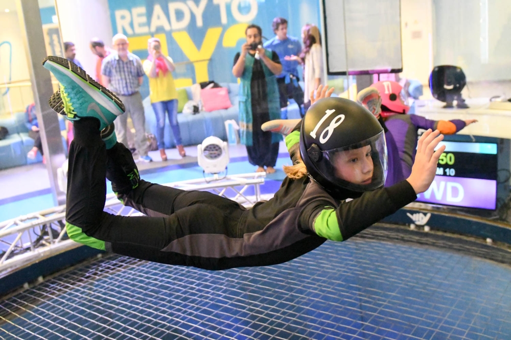 "جرافيتي فلايت فايترز": نجاح أول بطولة بحرينية للطيران الحر الداخلي