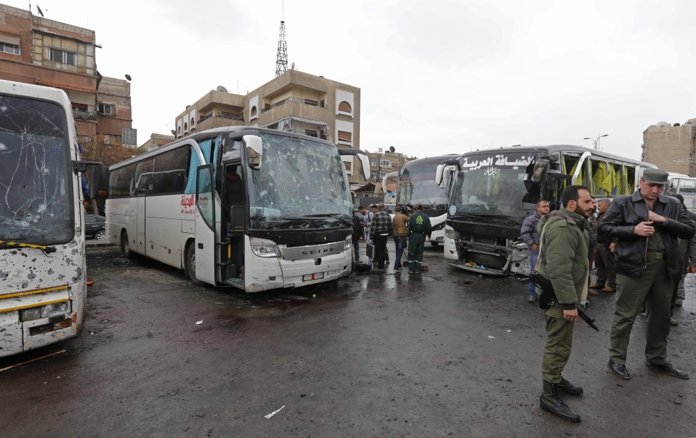 فرنسا تدعو روسيا وإيران لضمان الهدنة بسوريا