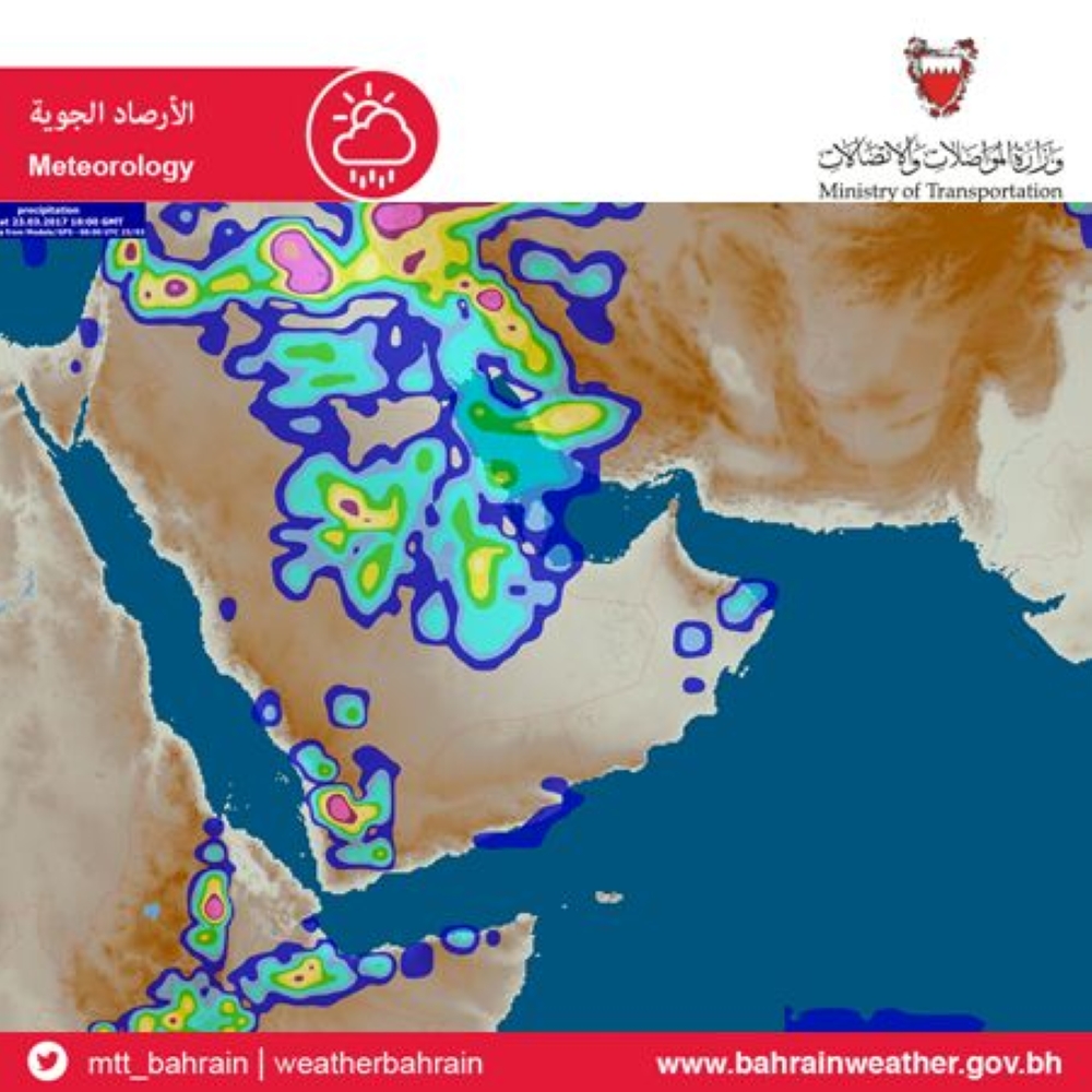 الأرصاد: أجواء الطقس غير المستقرة تعود غدا