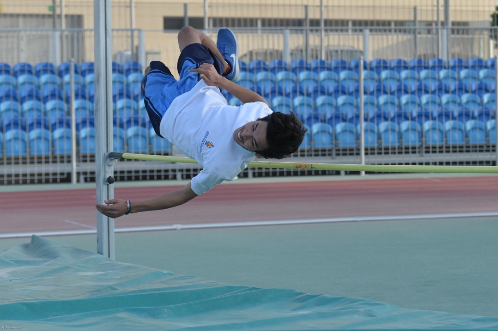 أرقام واعدة خلال منافسات أم الألعاب في الأولمبياد المصغر