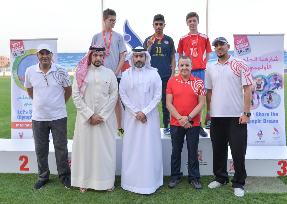 أرقام واعدة خلال منافسات أم الألعاب في الأولمبياد المصغر