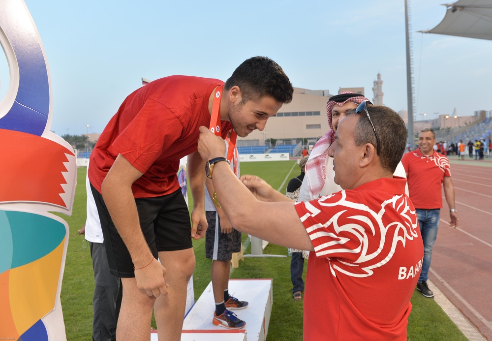 أرقام واعدة خلال منافسات أم الألعاب في الأولمبياد المصغر