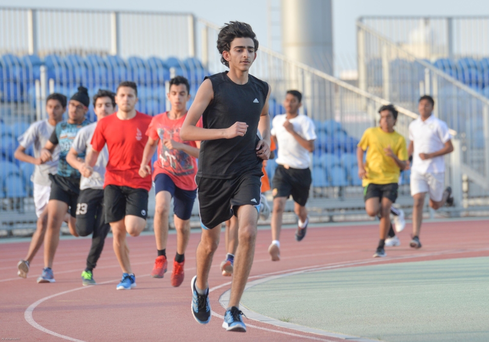 أرقام واعدة خلال منافسات أم الألعاب في الأولمبياد المصغر