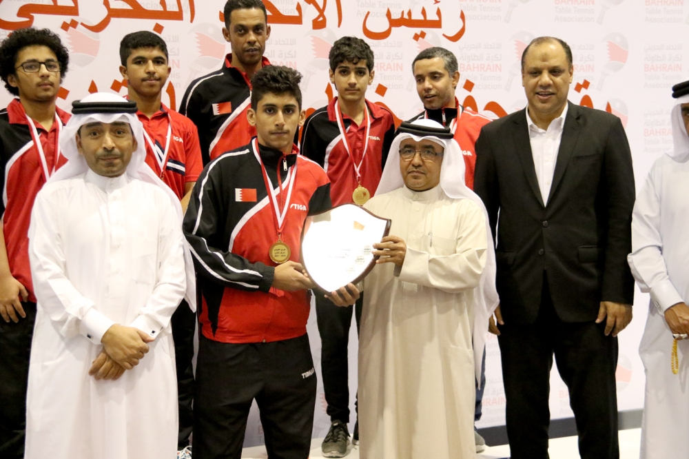 تتويج فئات سار الشباب والناشئين والأشبال بألقاب دوري الطاولة