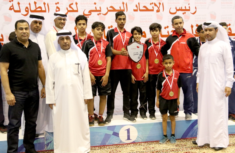 تتويج فئات سار الشباب والناشئين والأشبال بألقاب دوري الطاولة