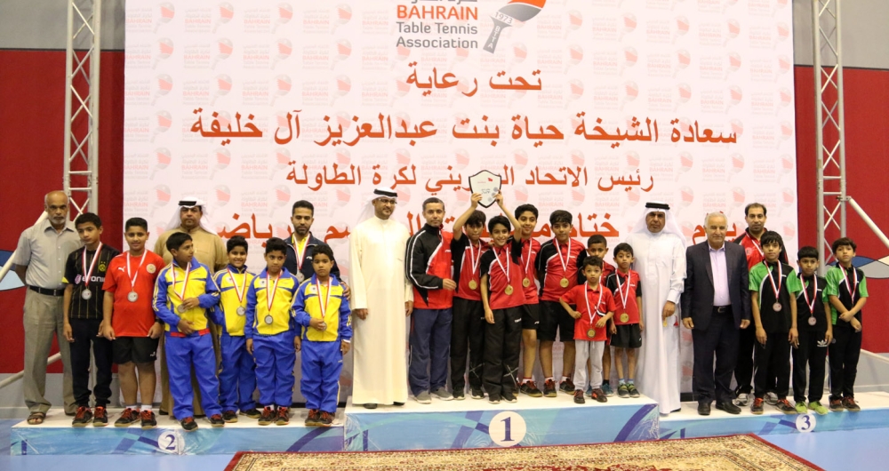 تتويج فئات سار الشباب والناشئين والأشبال بألقاب دوري الطاولة