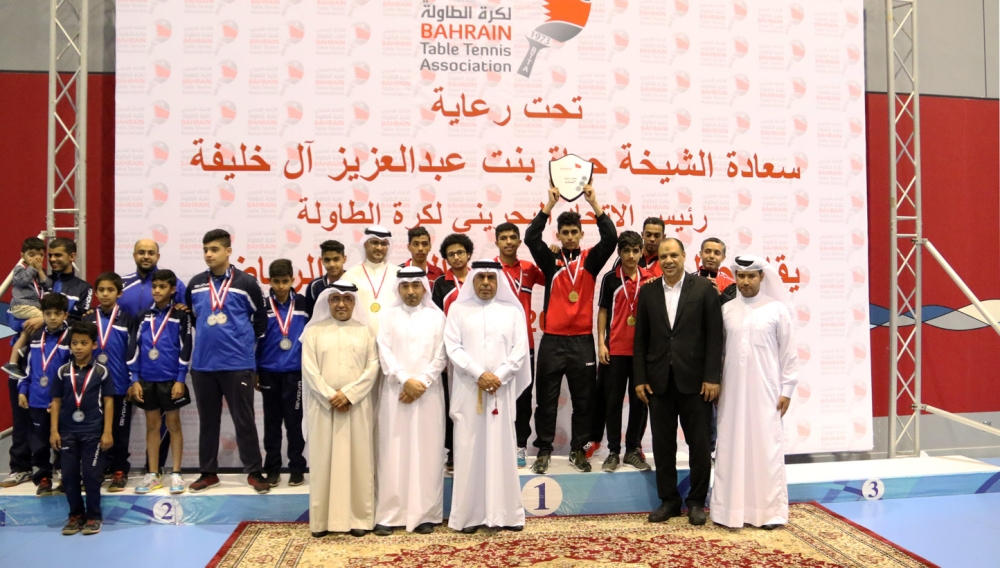 تتويج فئات سار الشباب والناشئين والأشبال بألقاب دوري الطاولة