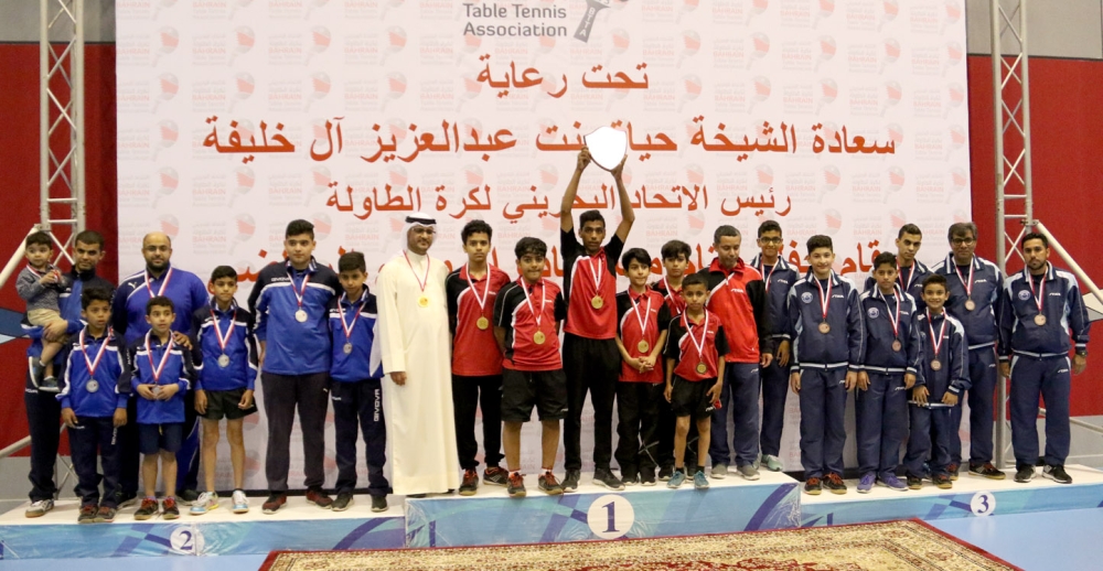 تتويج فئات سار الشباب والناشئين والأشبال بألقاب دوري الطاولة