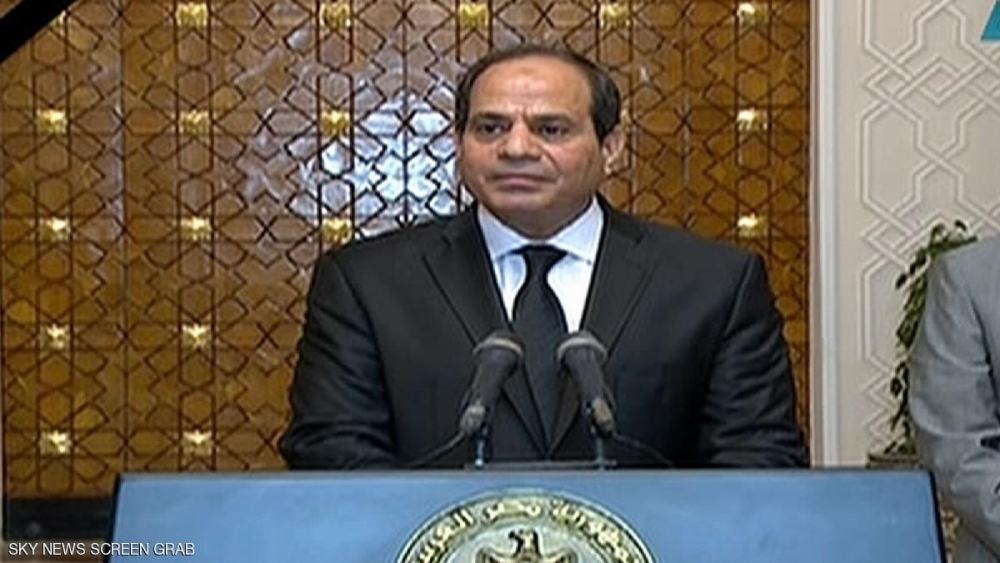 إعلان حالة الطوارئ في مصر .. ومجلس أعلى لمكافحة التطرف