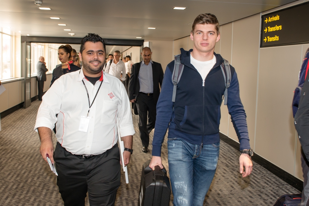 بدء وصول سائقي بطولة العالم للفورمولا1