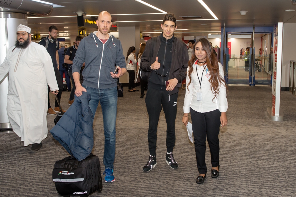 بدء وصول سائقي بطولة العالم للفورمولا1