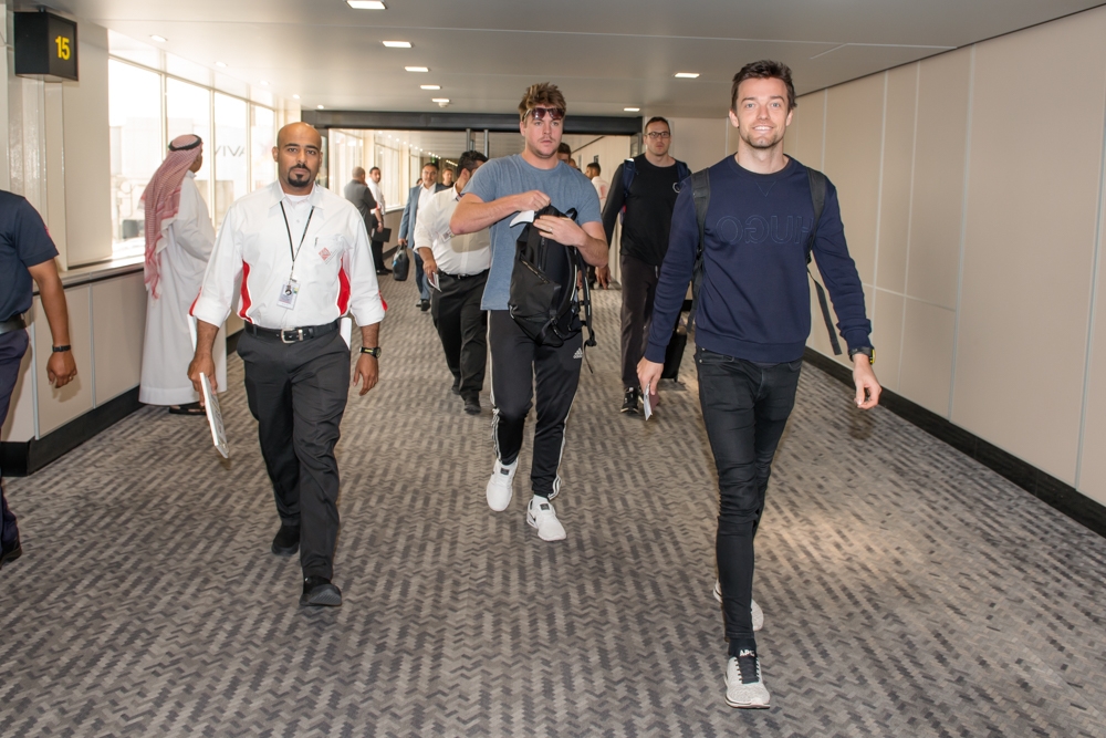 بدء وصول سائقي بطولة العالم للفورمولا1