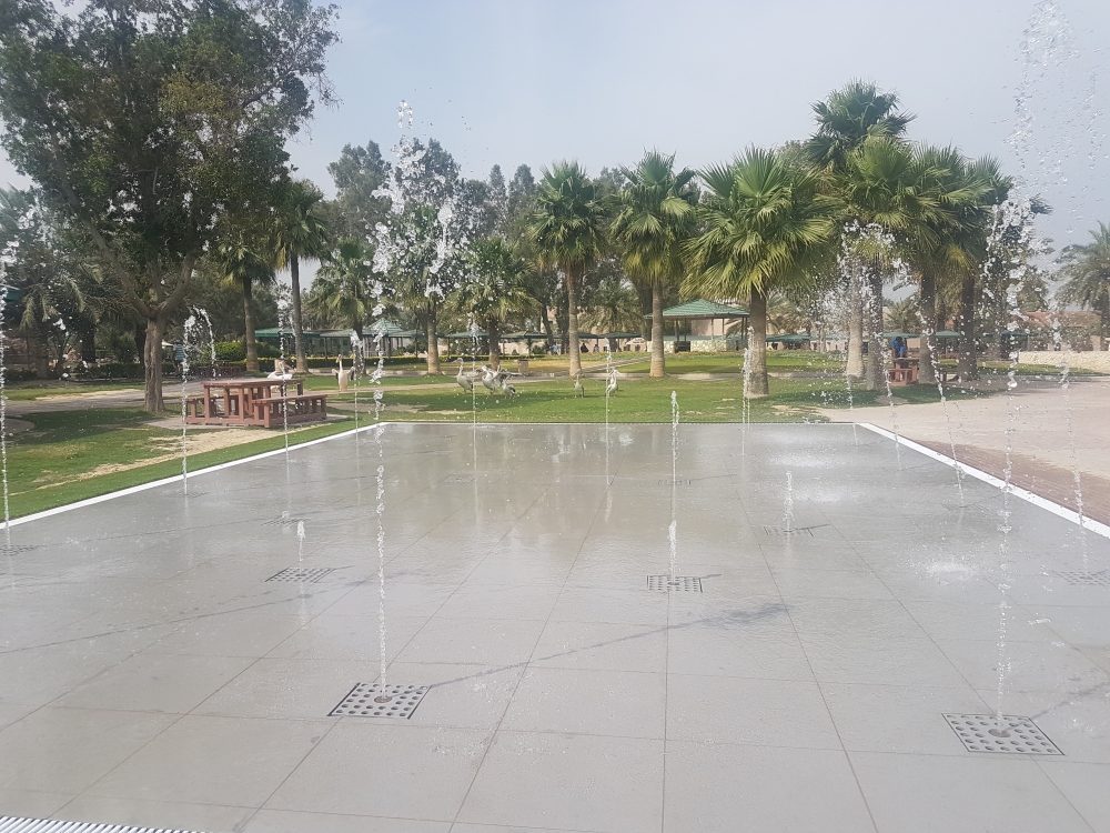 نافورة مائية جديدة في محمية العرين