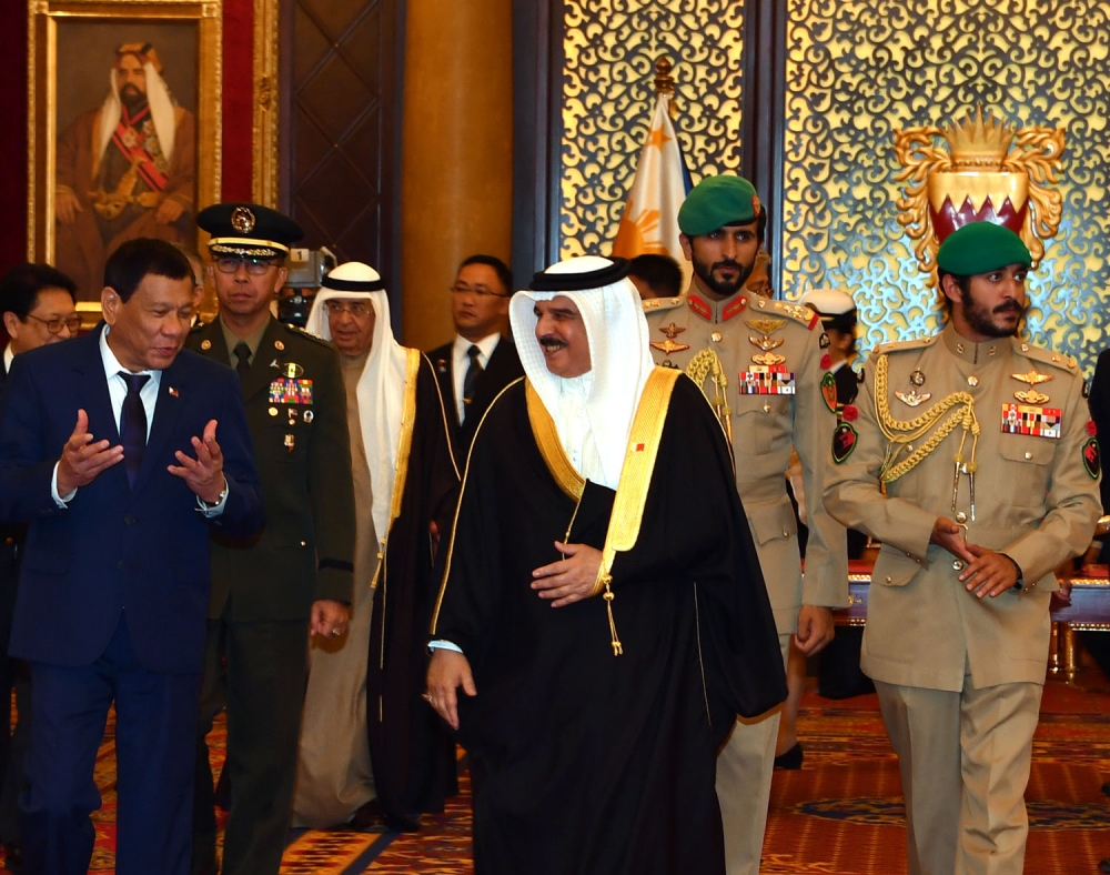 قمة بحرينية فلبينية تثمر 4 اتفاقيات ومذكرات تفاهم