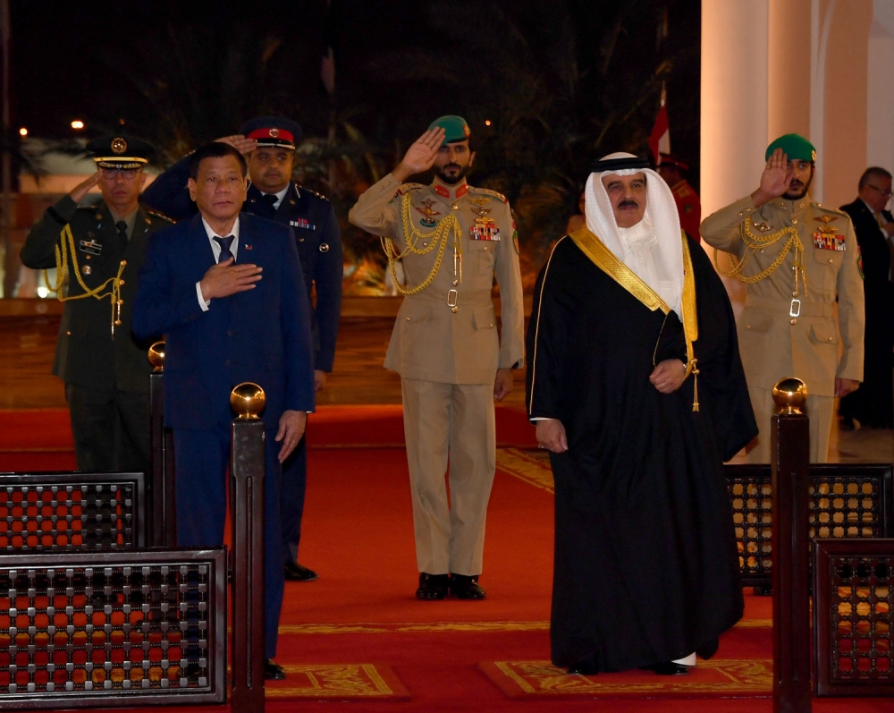 قمة بحرينية فلبينية تثمر 4 اتفاقيات ومذكرات تفاهم