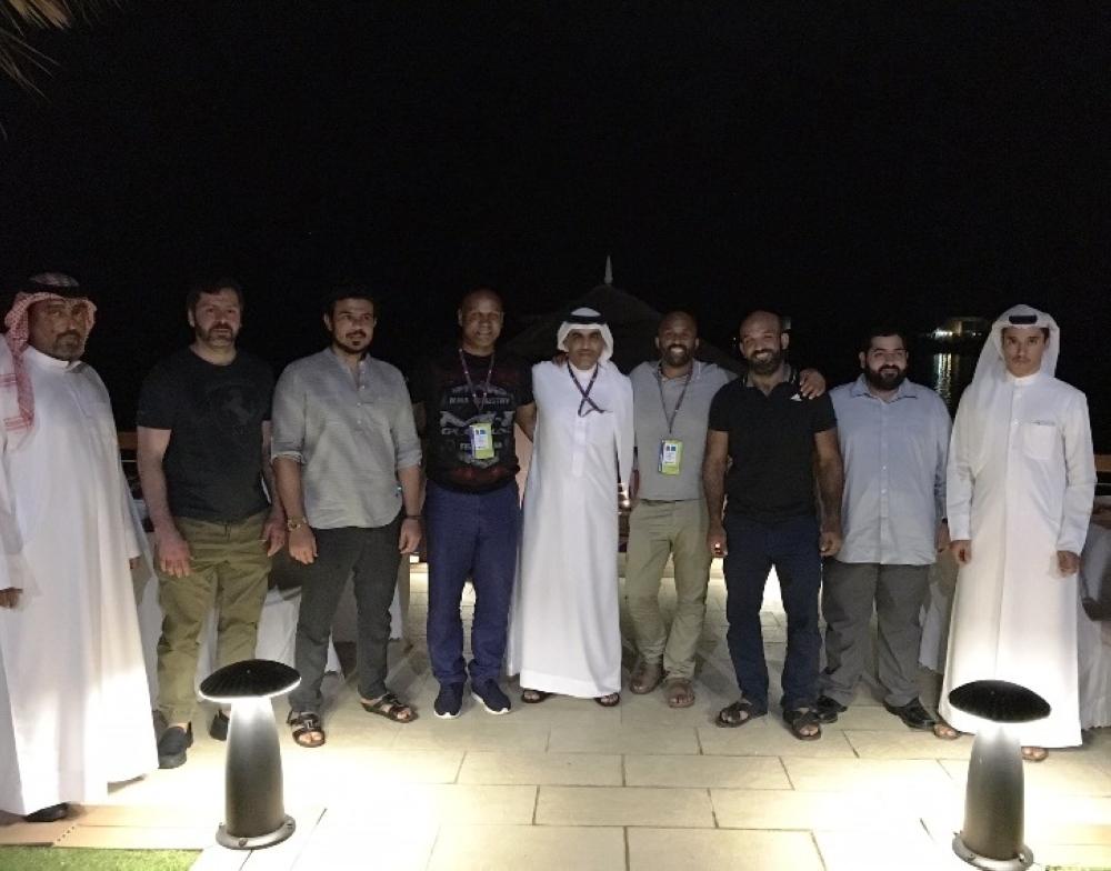 الخياط يبحث الخطة الزمنية لاستضافة بطولة العالم لفنون القتال المختلطة للهواة