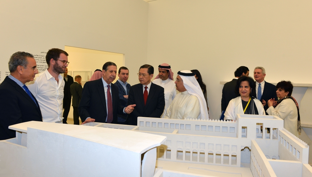 "الثقافة والآثار" تدشن فعاليات معرض "طريق اللؤلؤ"