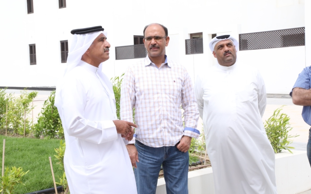 الحمر: 80% الإنجاز في "رياض عسكر" بالمدينة الجنوبية