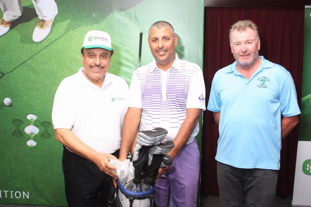 لاعب منتخب الغولف يعقوب بالمركز الأول في بطولة أنفوناس واتسون سيلفر