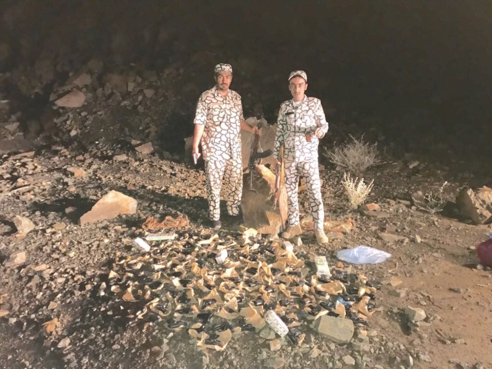 السعودية: إحباط تهريب أسلحة كبيرة قادمة من اليمن