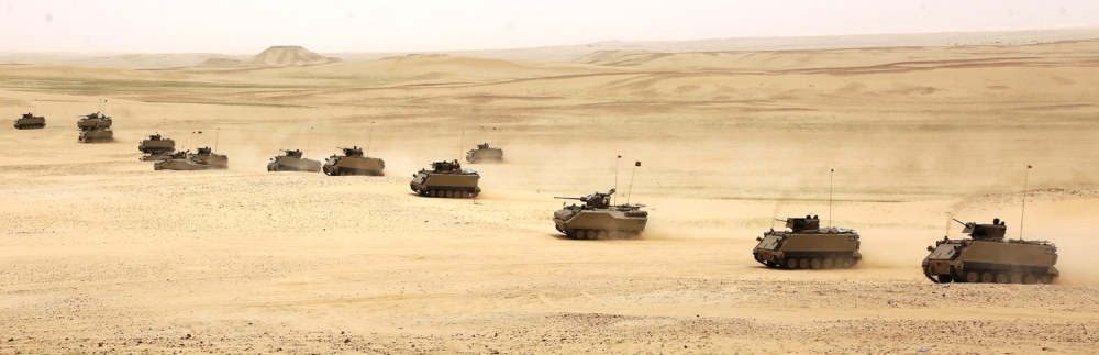 اختتام التمرين التعبوي المشترك لقوة الدفاع بالسعودية