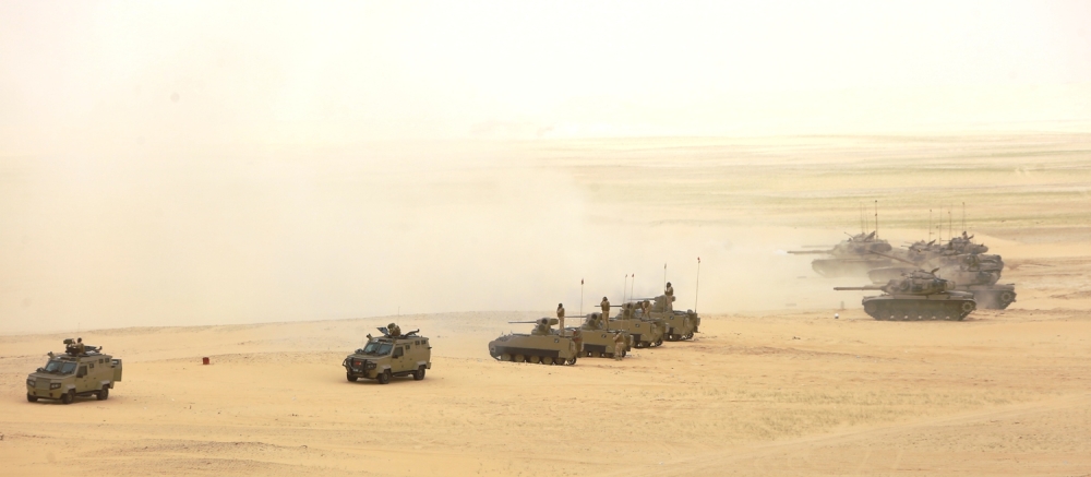 اختتام التمرين التعبوي المشترك لقوة الدفاع بالسعودية