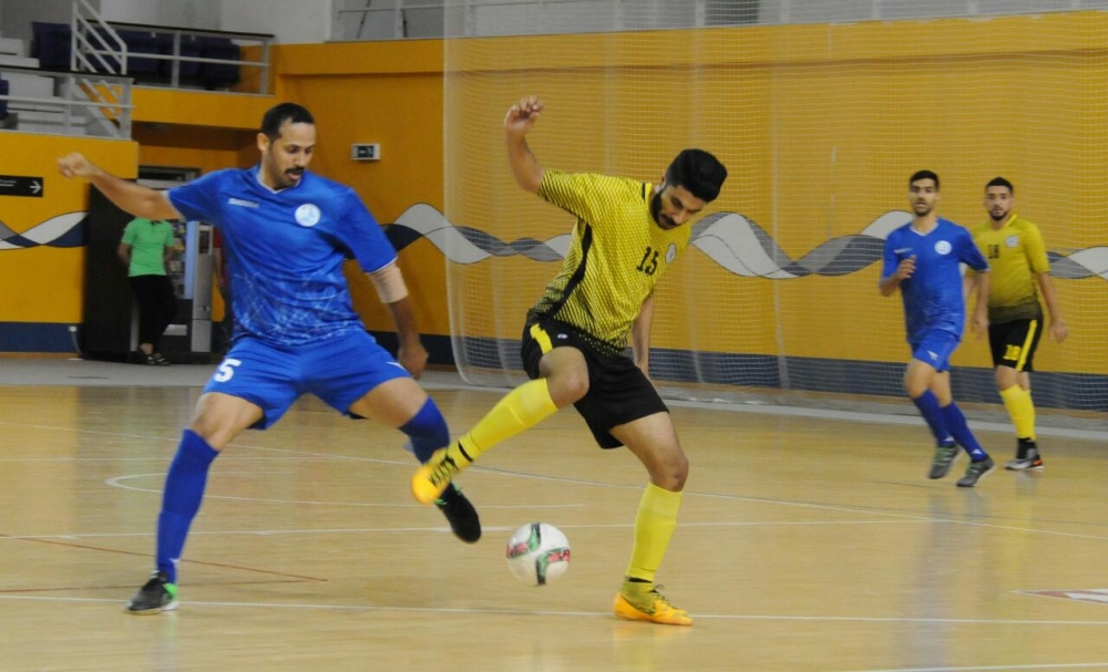 الشباب يتصدر مرحلة الذهاب لدوري الاتحاد وبيت التمويل لكرة الصالات