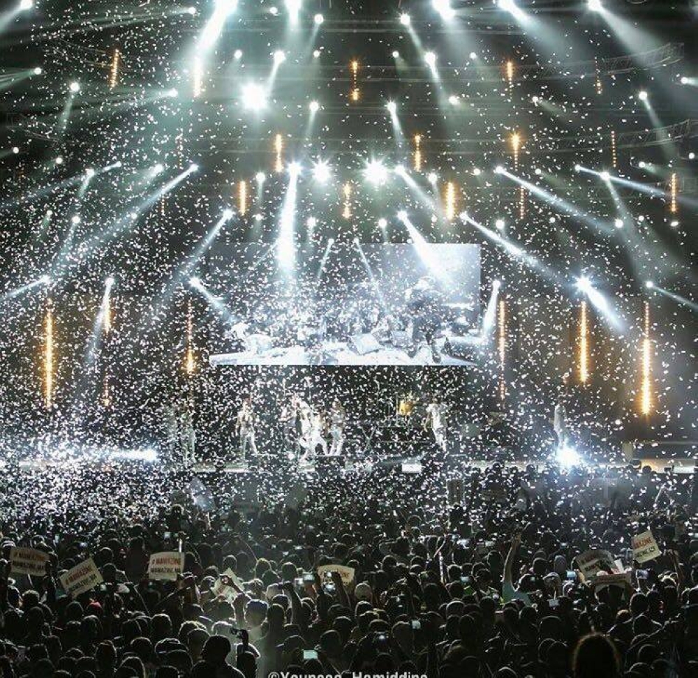 حاتم عمور يحيي مهرجان موازين وسط 160 ألف متفرج