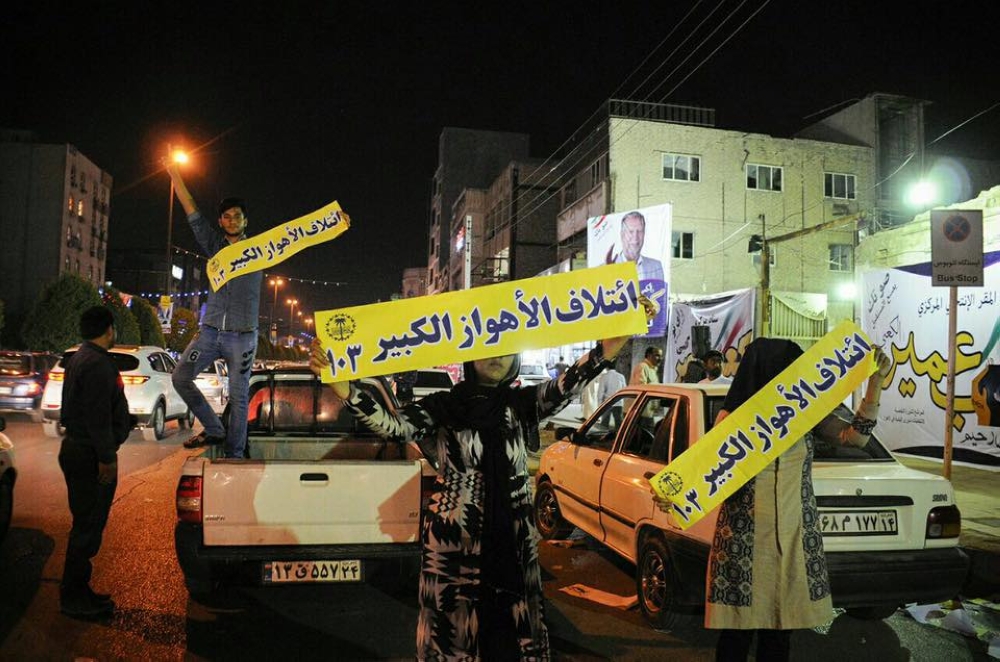 احتجاجات في الأحواز بعد تزوير الانتخابات البلدية