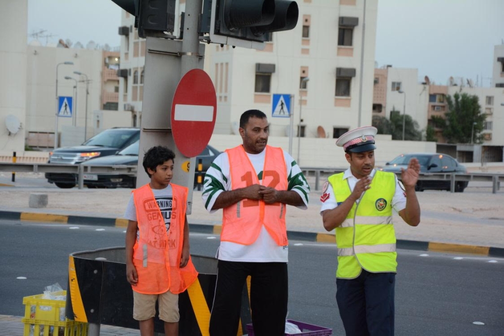 حملة توعوية مرورية ضمن مشروع إفطار الصائم