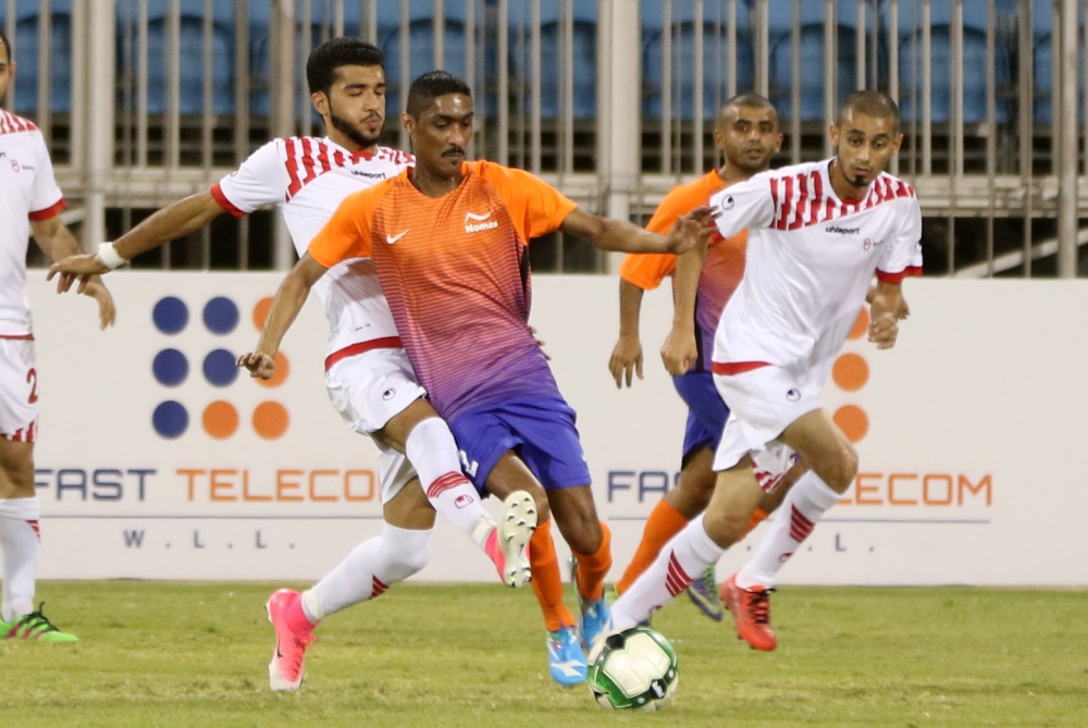 "نوماس" يخطف صدارة المجموعة الثانية بدورة ناصر10