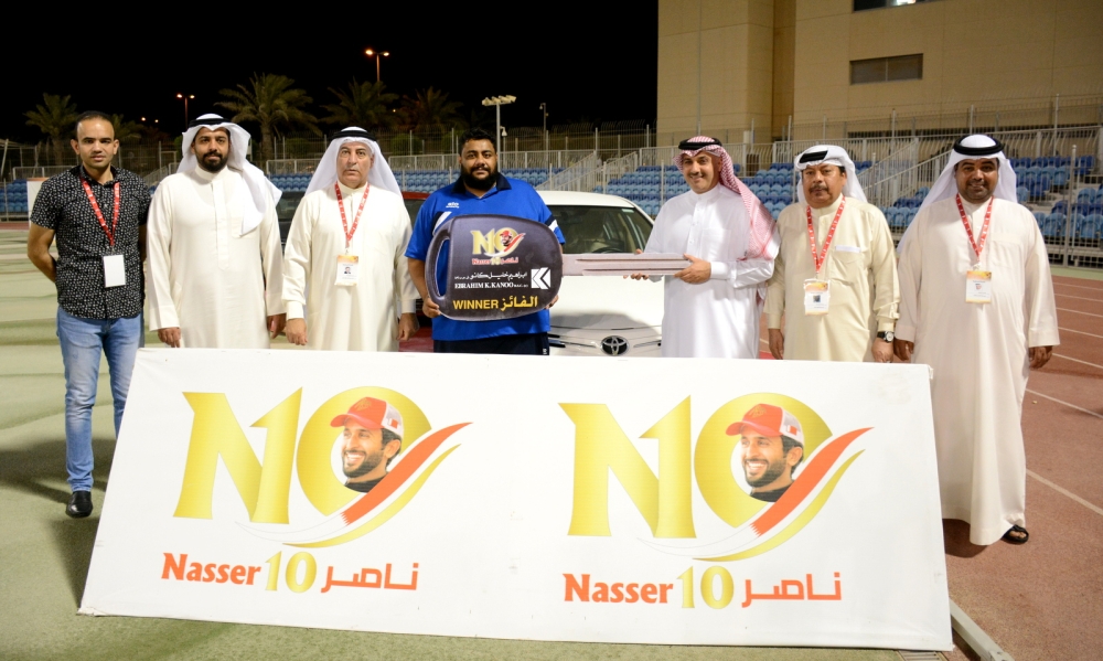 حمد النعار يفوز بالسيارة الخامسة في دورة "ناصر10"