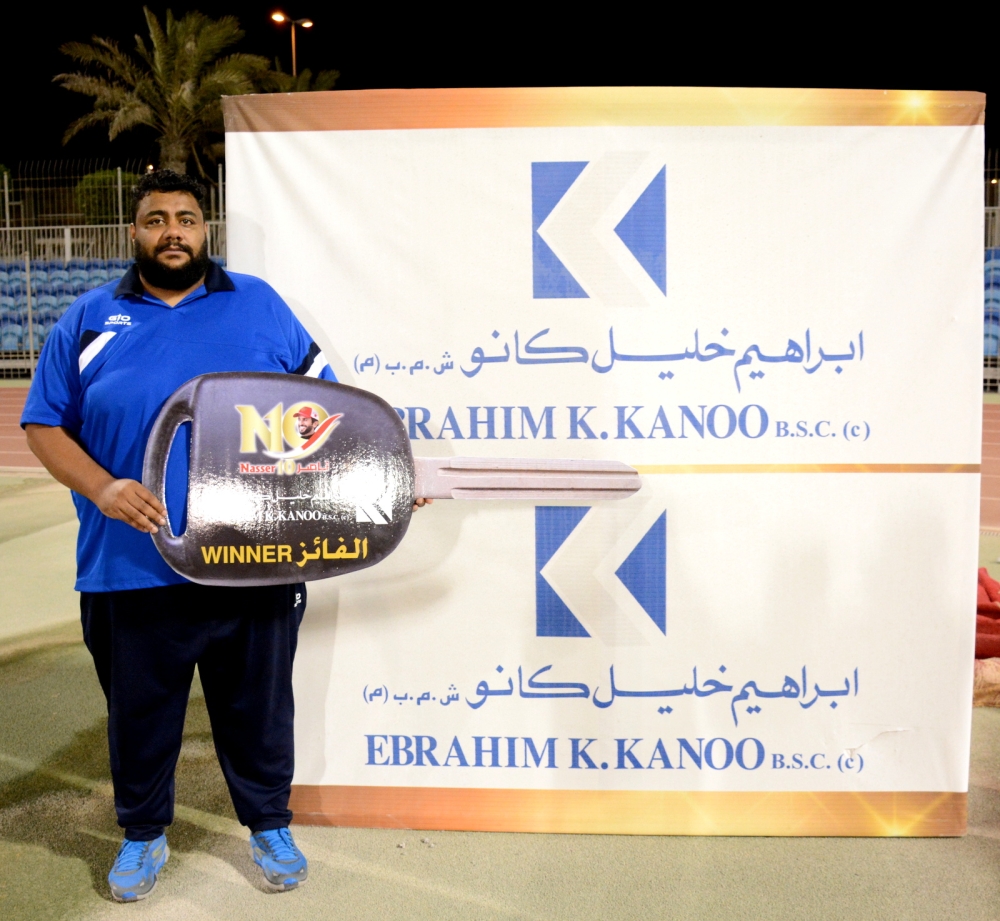 حمد النعار يفوز بالسيارة الخامسة في دورة "ناصر10"