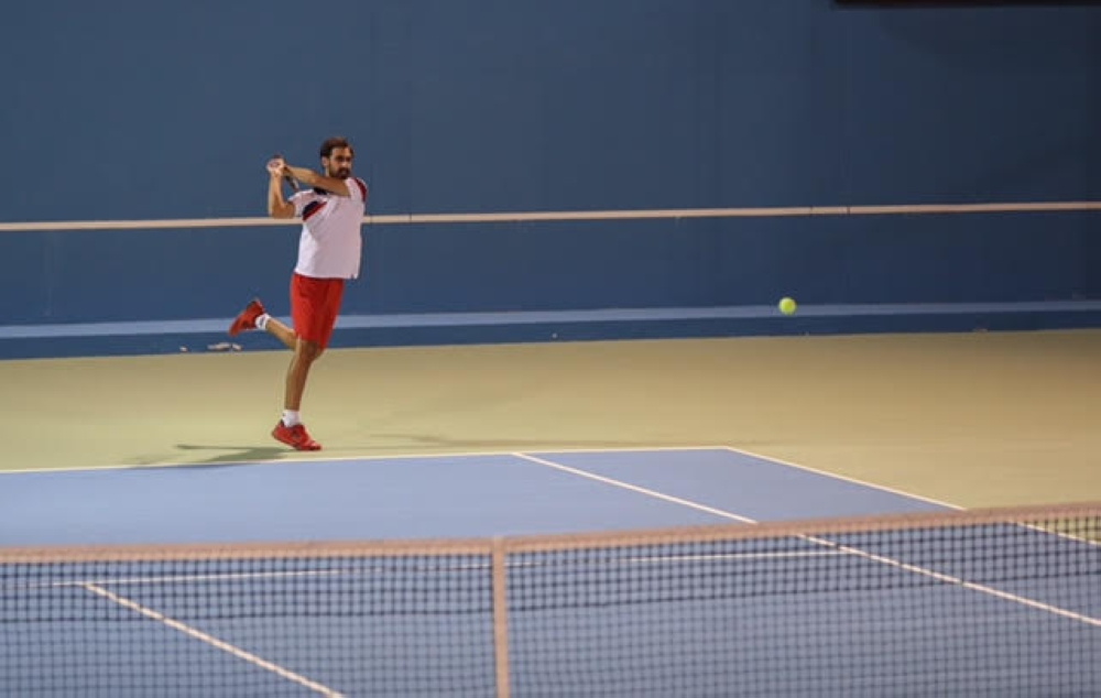 منافسات قوية في بطولة وزير الداخلية للتنس