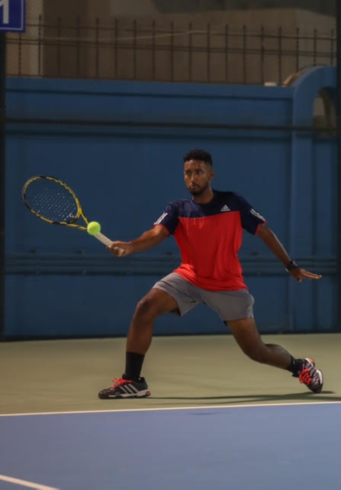 منافسات قوية في بطولة وزير الداخلية للتنس