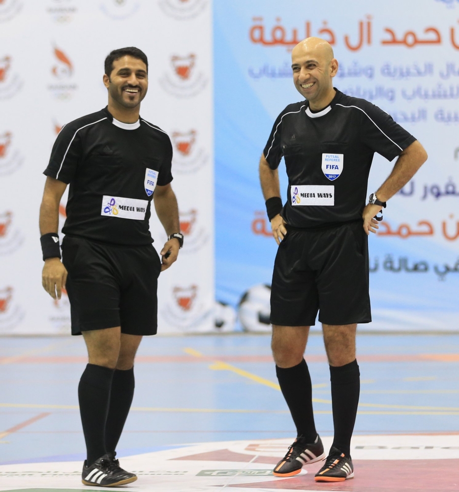 تأهل فرق ناصر بن حمد وفيصل بن حمد وسلطان بن حمد وخالد بن سلمان لقبل نهائي القدم للصالات