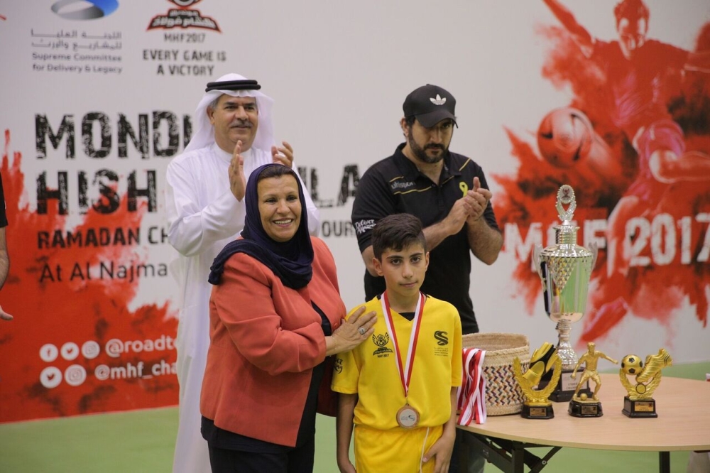 Tekkers black بطلاً للصغار بمونديال هشام فولاذ