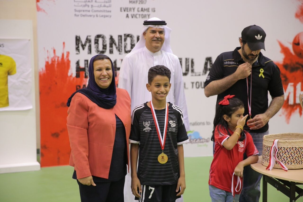 Tekkers black بطلاً للصغار بمونديال هشام فولاذ