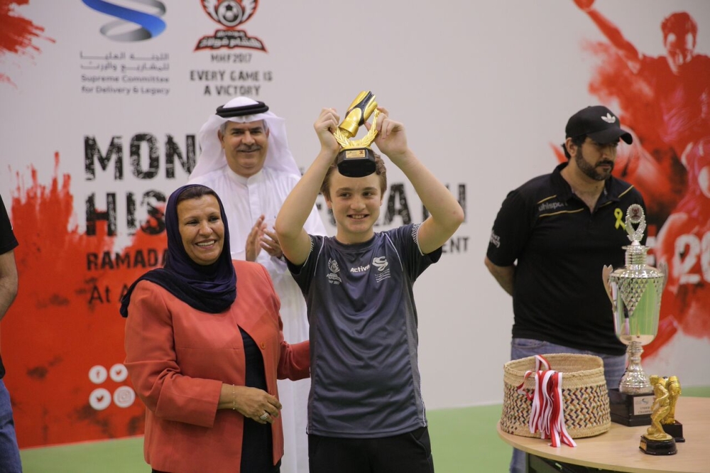 Tekkers black بطلاً للصغار بمونديال هشام فولاذ