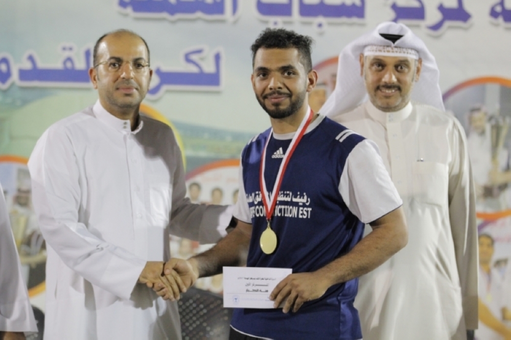 "رفيف" يتوج بطلاً لـ"كبار الهملة" الكروية