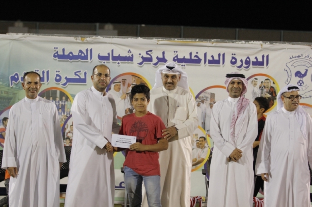 "رفيف" يتوج بطلاً لـ"كبار الهملة" الكروية