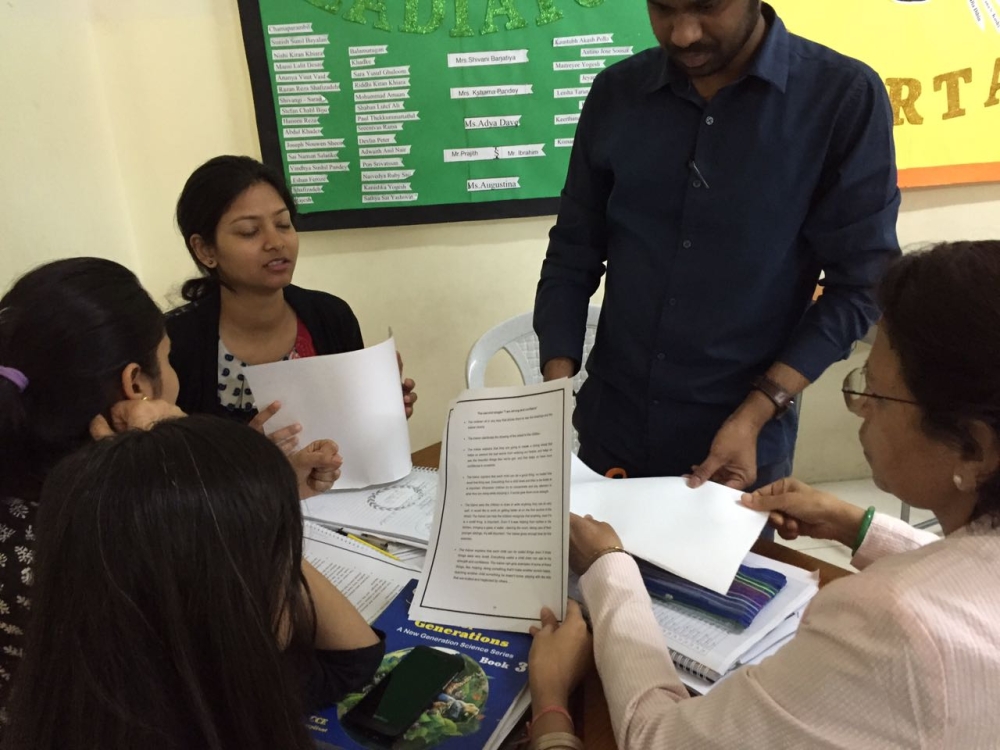 ورشة تدريب تخصصية لمدرسي "البحرين الهندية"